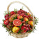 fruit basket with Pomegranates. Irkutsk