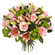 pink roses and lilies. Irkutsk