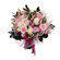 bouquet of roses and alstromerias. Irkutsk