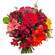 alstroemerias roses and gerberas bouquet. Irkutsk