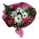 bouquet of roses with chrysanthemum. Irkutsk